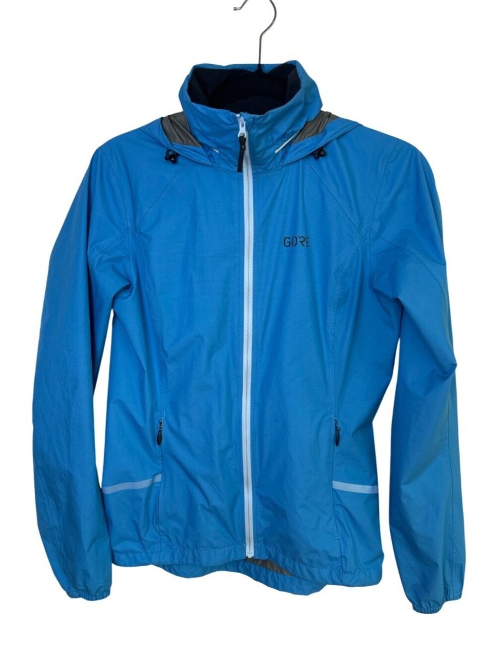 Gore Running Wear Windstopper Jacket Sz XS Blue Full Zip Gorpcore Athleisure